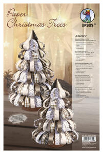 Ursus PAPER CHRISTMAS TREES "COUNTRY"