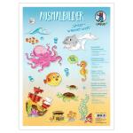Ursus AUSMALBILDER "UNTERWASSERWELT" 8BL.24,8X33CM