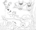 Ursus AUSMAL-TISCHSET "WALDTIERE" 5BL.33x40CM