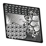 Ursus ZENTANGLE KACHELN BLANKO,"RAUTE",25ST.SCHWAR