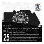 Ursus ZENTANGLE KACHELN BLANKO,SORTIERT,25ST.SCHWA