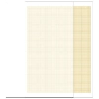 Ursus TRANSP.BLOCK 85G.DIN A3,25BL.WEISS