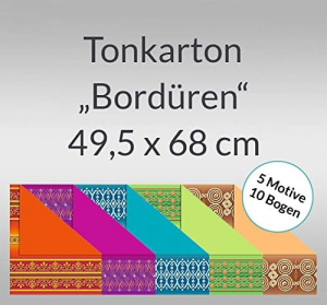 Ursus TONKTN.220G.49,5x68CM,10BG.BORDÜREN 5F.SORT.