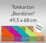 Ursus TONKTN.220G.49,5x68CM,10BG.BORDÜREN 5F.SORT.