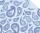Ursus TONKARTON 220G.49,5x68CM,PAISLEY BLAU
