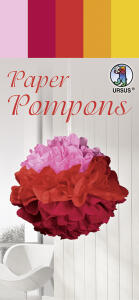 Ursus PAPER POMPONS,SET 1