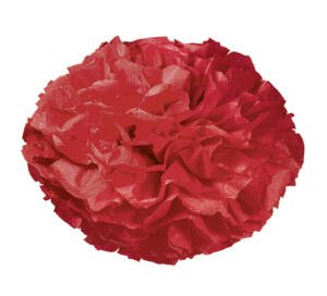 Ursus PAPER POMPONS,SEIDENP.20G.50x70CM,10BG.H.ROT