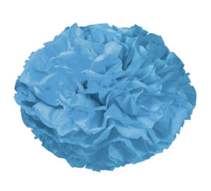 Ursus PAPER POMPONS,SEIDENP.20G.50x70CM,10BG.M.BLAU