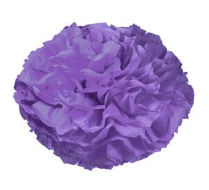 Ursus PAPER POMPONS,SEIDENP.20G.50x70CM,10BG.LILA