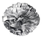 Ursus PAPER POMPONS,SEIDENP.20G.50x70CM,5BG.SILBER