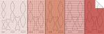 Ursus PAPIERSCHLEIFEN ROT 15 STK, 5 DESIGNS