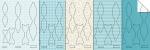 Ursus PAPIERSCHLEIFEN HELLBLAU 15 STK, 5 DESIGNS