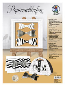 Ursus PAPIERSCHLEIFEN SCHWARZ 15 STK, 5 DESIGNS