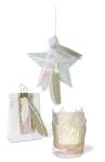 Ursus DEKO SET FEDERN FK.300G 24,8X33CM,6BL.104T.SHABBY