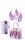 Ursus DEKO SET FEDERN FK.300G 24,8X33CM,6BL.104T.ROSE