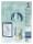 Ursus DEKO SET FEDERN FK.300G 24,8X33CM,6BL.104T.INDIGO
