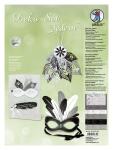 Ursus DEKO SET FEDERN FK.300G 24,8X33CM,6BL.104T.BL/WHIT