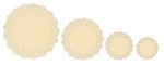 Ursus PAPER DOILIES STARLIGHT 200G 8ST.4GR.HERZBL.APRICO