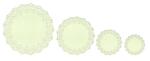 Ursus PAPER DOILIES STARLIGHT 200G 8ST.4GR.HERZBL.MINT