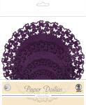 Ursus PAPER DOILIES STARLIGHT 200G 8ST.4GR.SCHMETTL.VIOL