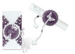 Ursus PAPER DOILIES STARLIGHT 200G 8ST.4GR.SCHMETTL.VIOL