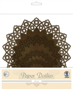 Ursus PAPER DOILIES STARLIGHT 200G 8ST.4GR.ORIENT D-BR.