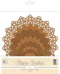 Ursus PAPER DOILIES STARLIGHT 200G 8ST.4GR.ORIENT KUPFER