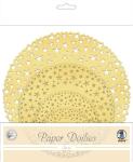 Ursus PAPER DOILIES STARLIGHT 200G 8ST.4GR.STERNE GOLD