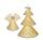 Ursus PAPER DOILIES STARLIGHT 200G 8ST.4GR.STERNE GOLD