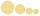 Ursus PAPER DOILIES STARLIGHT 200G 8ST.4GR.STERNE GOLD