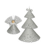 Ursus PAPER DOILIES STARLIGHT 200G 8ST.4GR.STERNE SILBER