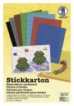 Ursus STICKKARTON 300G.23x33CM,10BL.10F.SORTIERT
