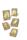 Ursus GESCHENKBOXEN-SET "FEDERN" CREME/GOLD