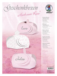 Ursus GESCHENKBOX HOCHZEIT "ROSE"