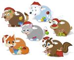 Ursus LUSTIGE GESCHENKTASCHEN "WEIHNACHTEN"