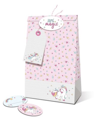 Ursus GESCHENKTÜTEN-SET "EINHORN"