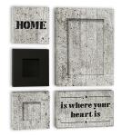 Ursus BILDERRAHMENSET "HOME" 6 BLATT