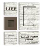 Ursus BILDERRAHMENSET "LIFE" 6 BLATT