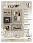 Ursus BILDERRAHMENSET "FRIENDS" 6 BLATT
