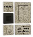 Ursus BILDERRAHMENSET "FRIENDS" 6 BLATT