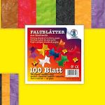 Ursus STROHSEIDE-FALTBL.13,5x13,5CM,100BL.10F.SORT.