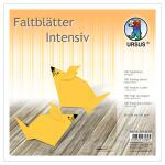 Ursus INTENS.FALTBL.UNI 20x20CM,100BL.MAISGELB