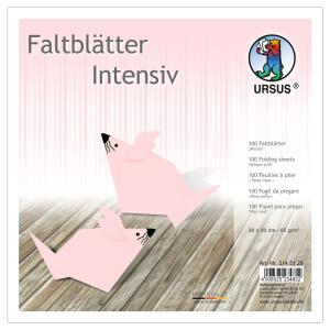 Ursus INTENS.FALTBL.UNI 20x20CM,100BL.ALTROSA