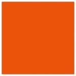 Ursus INTENS.FALTBL.UNI 20x20CM,100BL.ORANGE