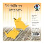 Ursus INTENS.FALTBL.UNI 15x15CM,100BL.MAISGELB