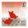 Ursus INTENS.FALTBL.UNI 15x15CM,100BL.ROT