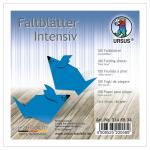 Ursus INTENS.FALTBL.UNI 10x10CM,100BL.DUNKELBLAU