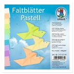 Ursus TONP.FALTBL.PASTELLF.14x14CM,100BL.10F.SORTIERT