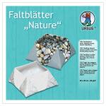 Ursus FALTBL."NATURE" 80G.20x20CM, 120BL,10 MOTIVE