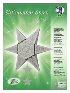 Ursus SILHOUETTEN-STERN "ORIENT" 220G. SILBER